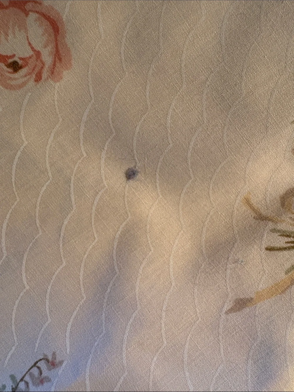 Vintage JCPenney Cream full size Floral Vintage Pillowcases and Shams Set LL